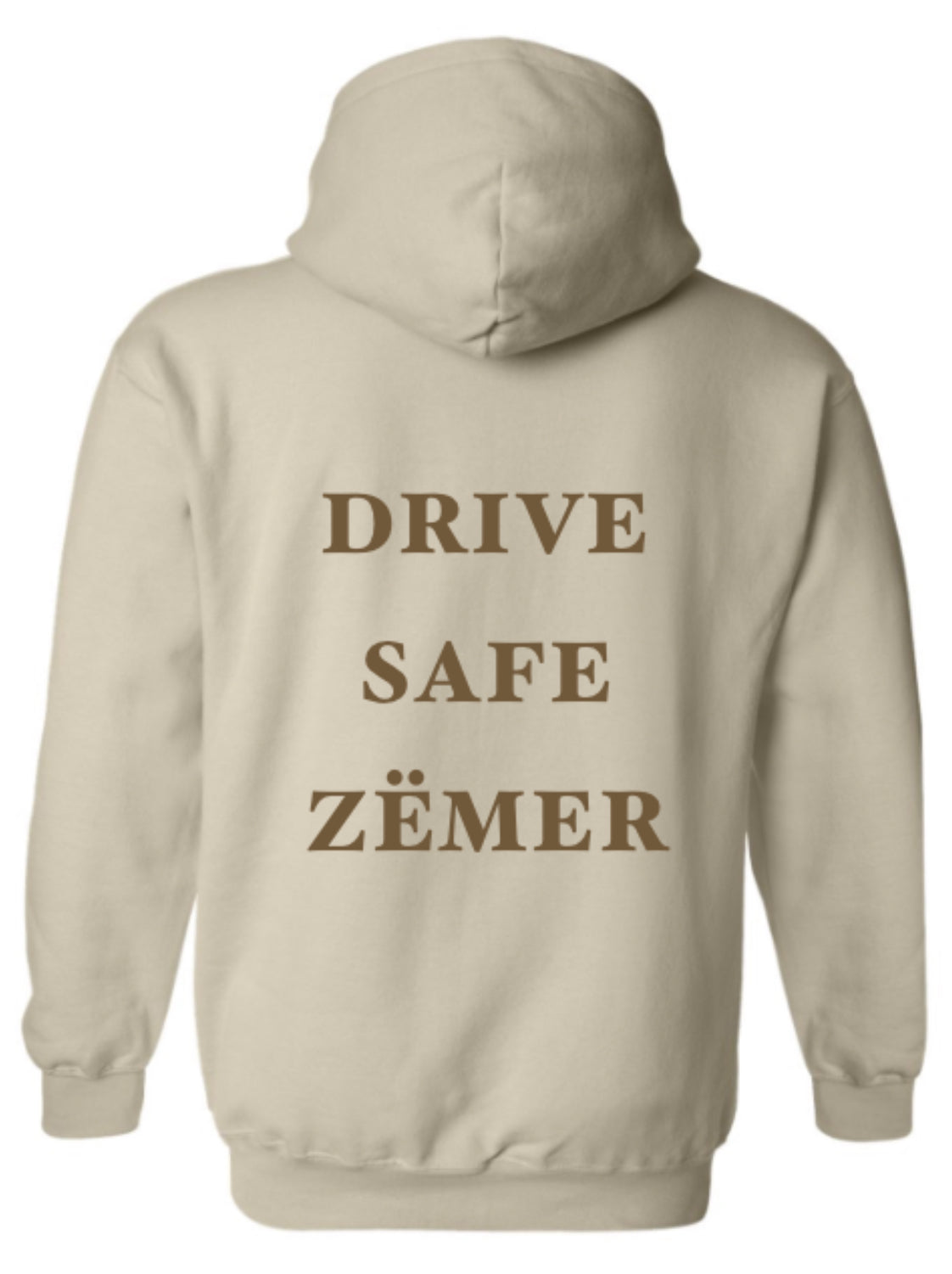 Drive safe zëmer hoodie