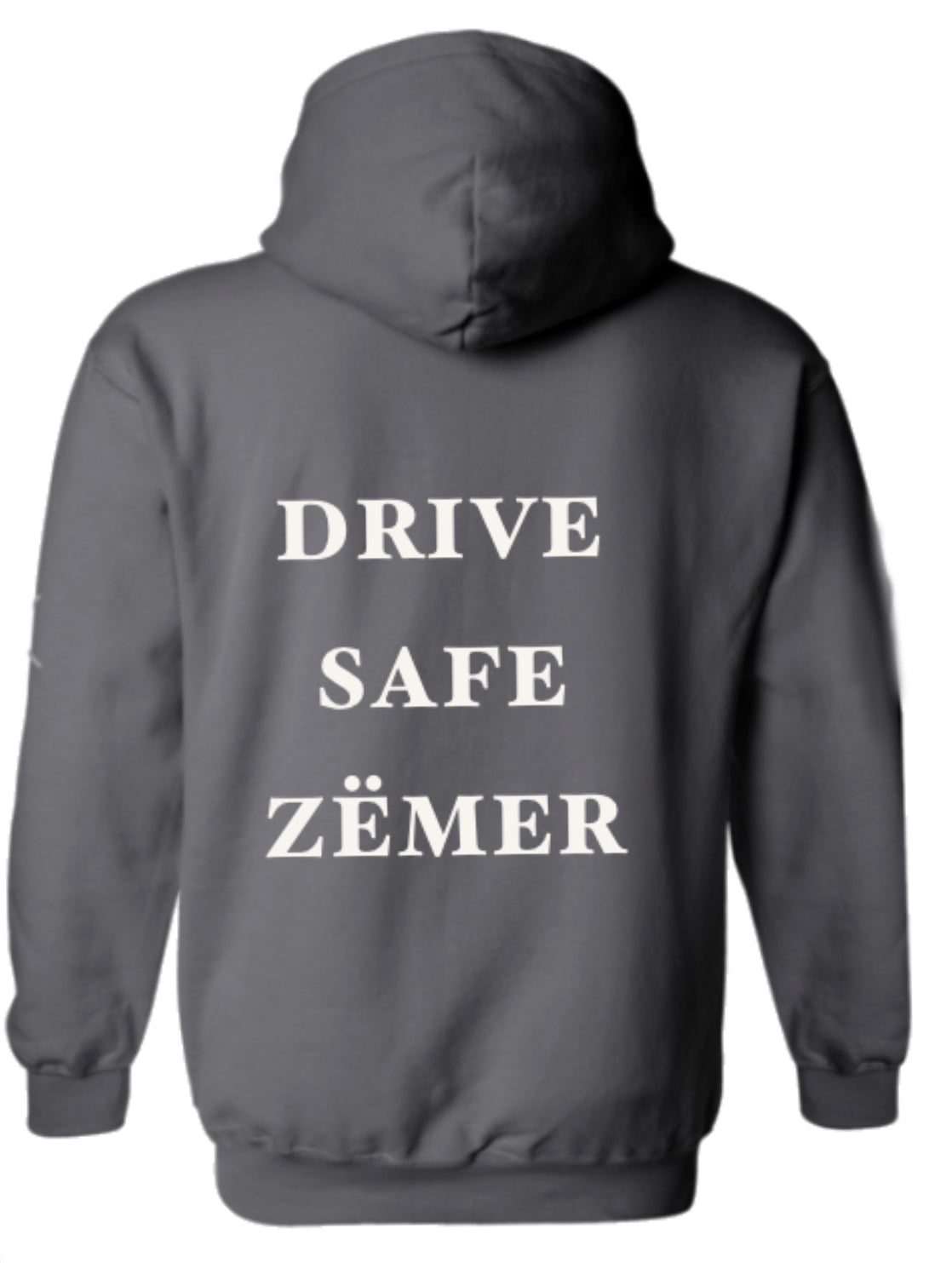 Drive safe zëmer hoodie