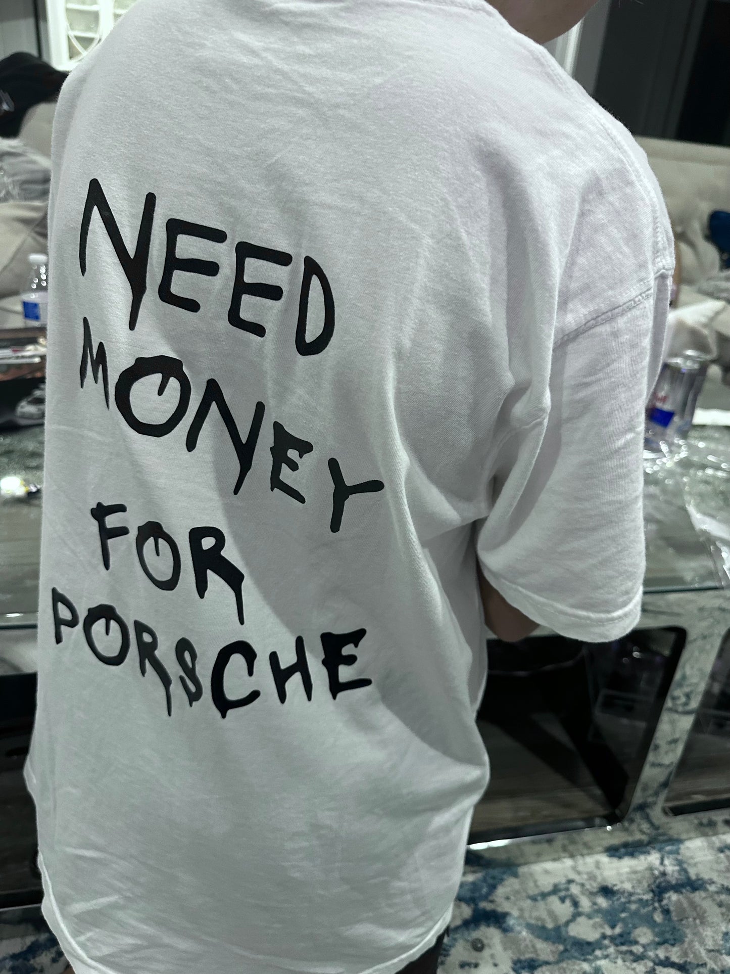 Need money for Porsche tee