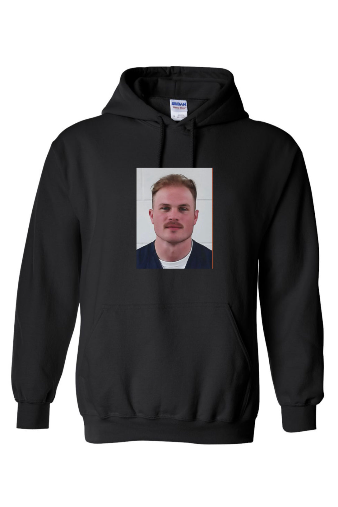 Zach Bryan mugshot hoodie