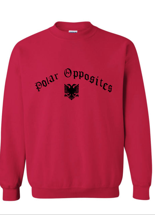 Red Polar opposites Crewneck