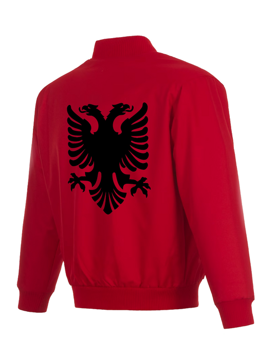 Albanian eagle varsity jacket