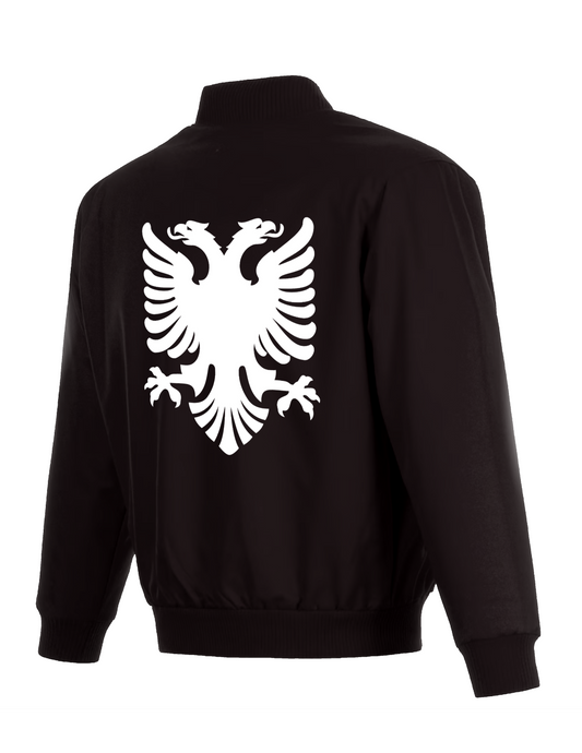 Albanian eagle varsity jacket