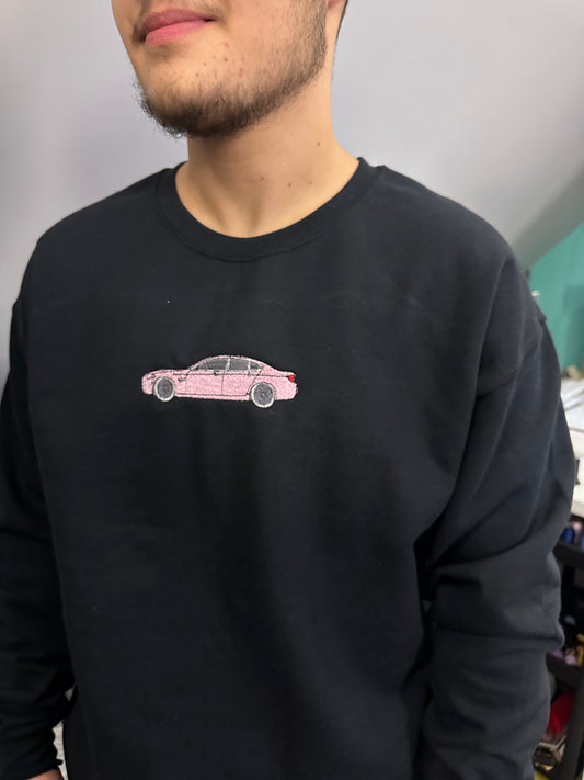 Pink BMW crew