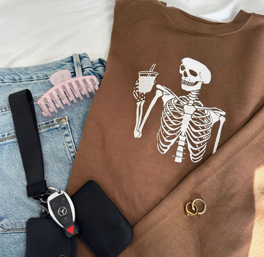 Skeleton cold brew crew