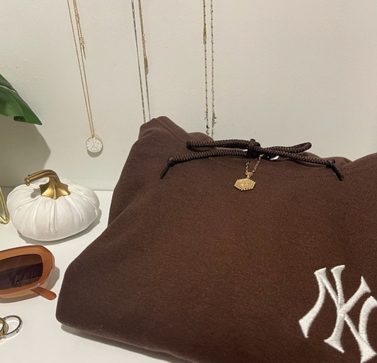 Brown NY Hoodie