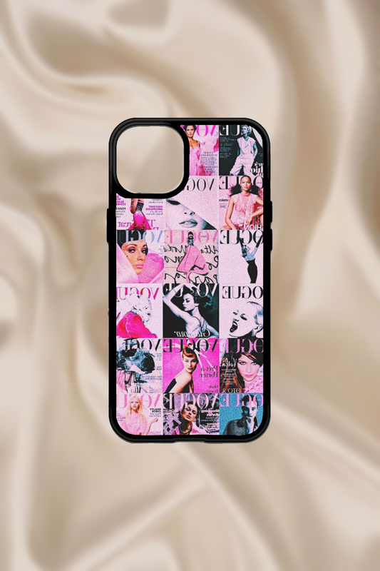 Pink magazine case